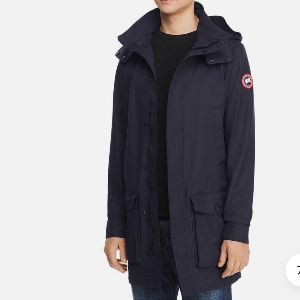 Canada Goose Hooded Trench Coat    Men’s